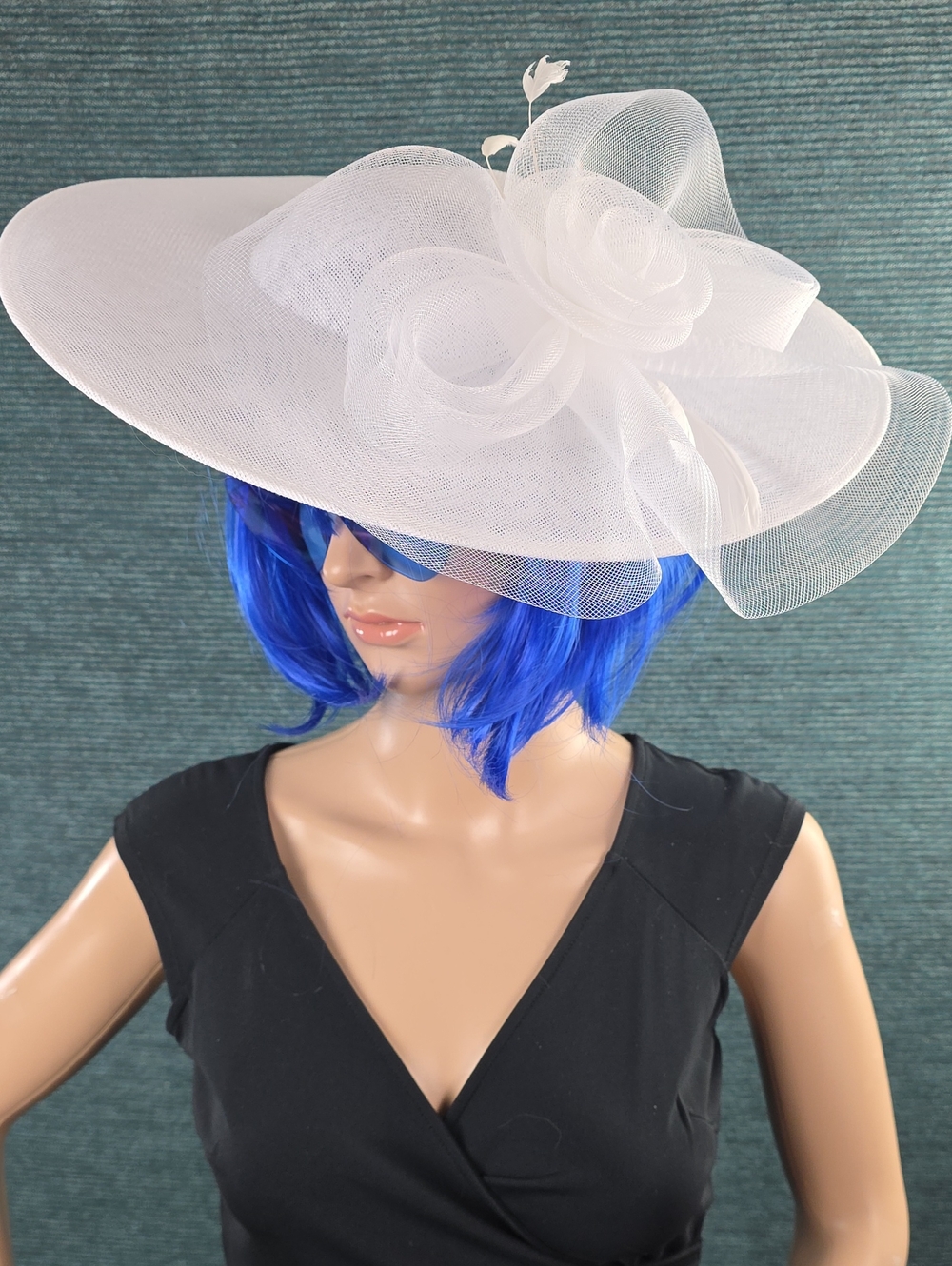 Dressfan Fascinator Hat Two Colors Available, Pick One